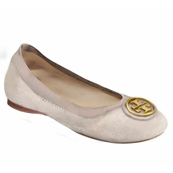 TORY BURCH Caroline 2 Ballet Flats Size 7.5M - Picture 1 of 7